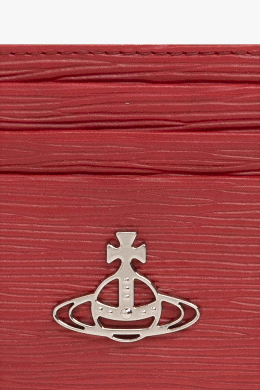 Red Card holder with logo Vivienne Westwood